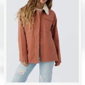 Hang Ten Sherpa-Lined Utility Jacket